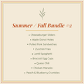 Summer / Fall Bundle #2