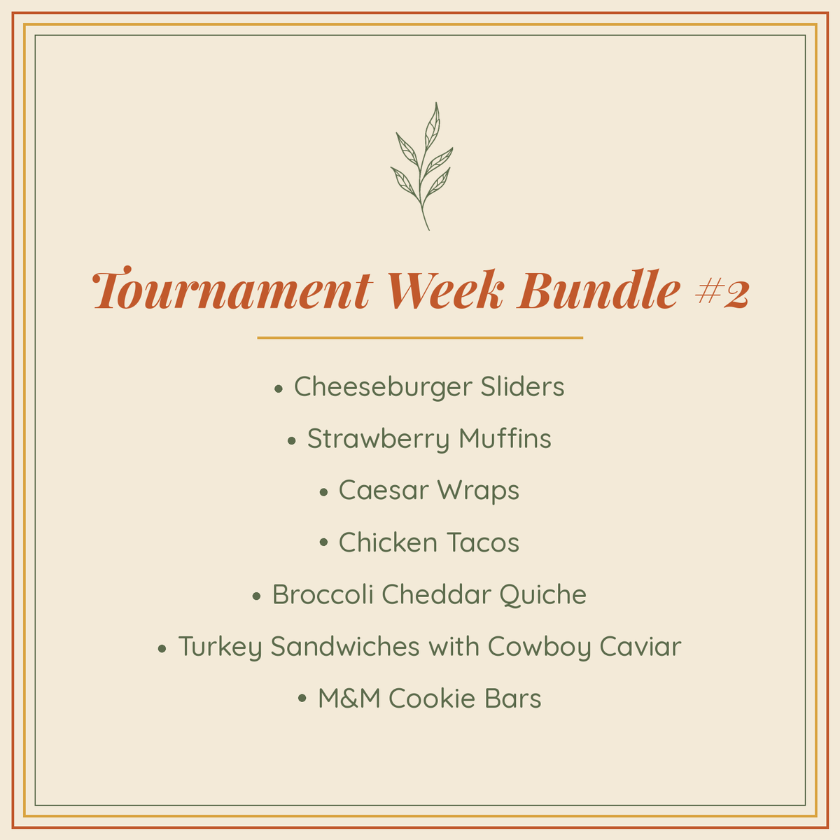 Tournament Week Bundle #2